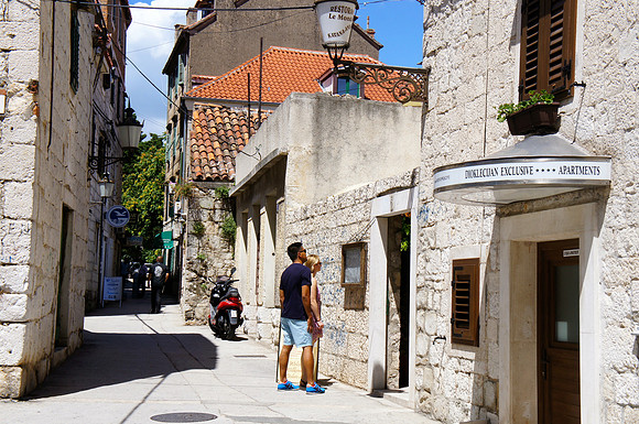 Walking around Split