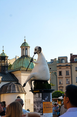 Funny sculpture