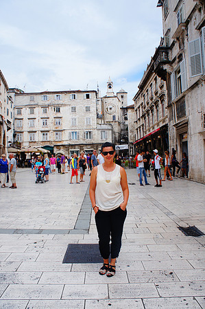 Inside the Diocletian Palace