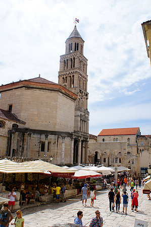 Inside the Diocletian Palace