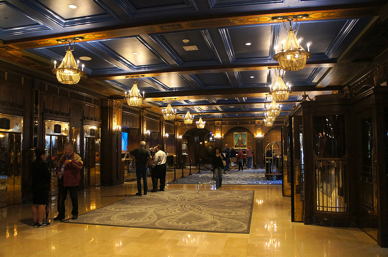 Hotel Lobby at Chateau Frontenac 