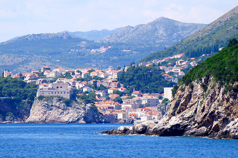 View of Dubrovnik's Old City from Lokrum