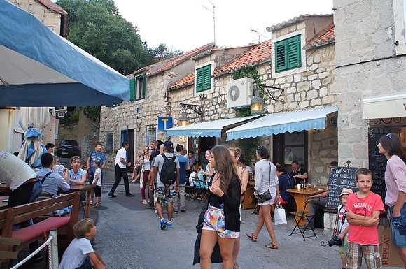 Street scene in Split