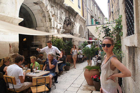 Inside the Diocletian Palace