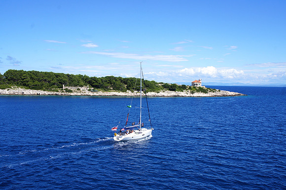 Ferry ride to Vis