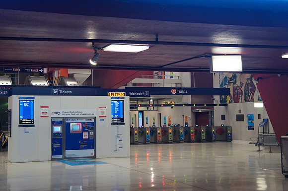 Sydney Subway Station