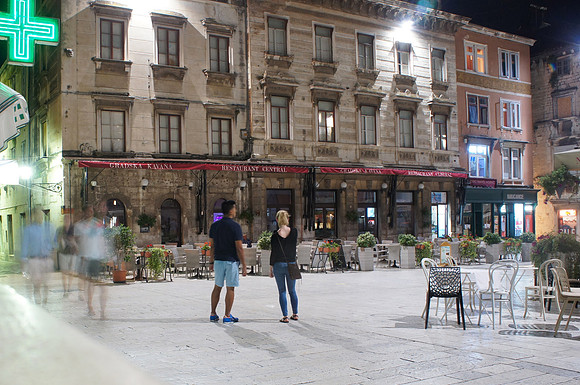 Night time in the Diocletian