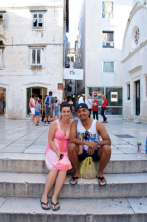 Inside the Diocletian Palace