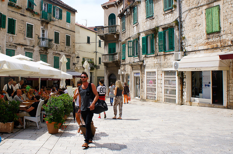 Inside the Diocletian Palace
