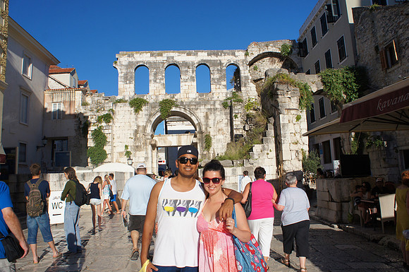 Inside the Diocletian Palace