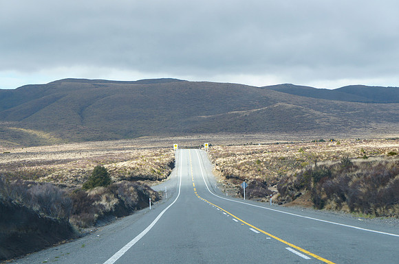 Driving from Taupo to Wellington